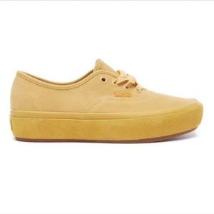 vans yellow platform